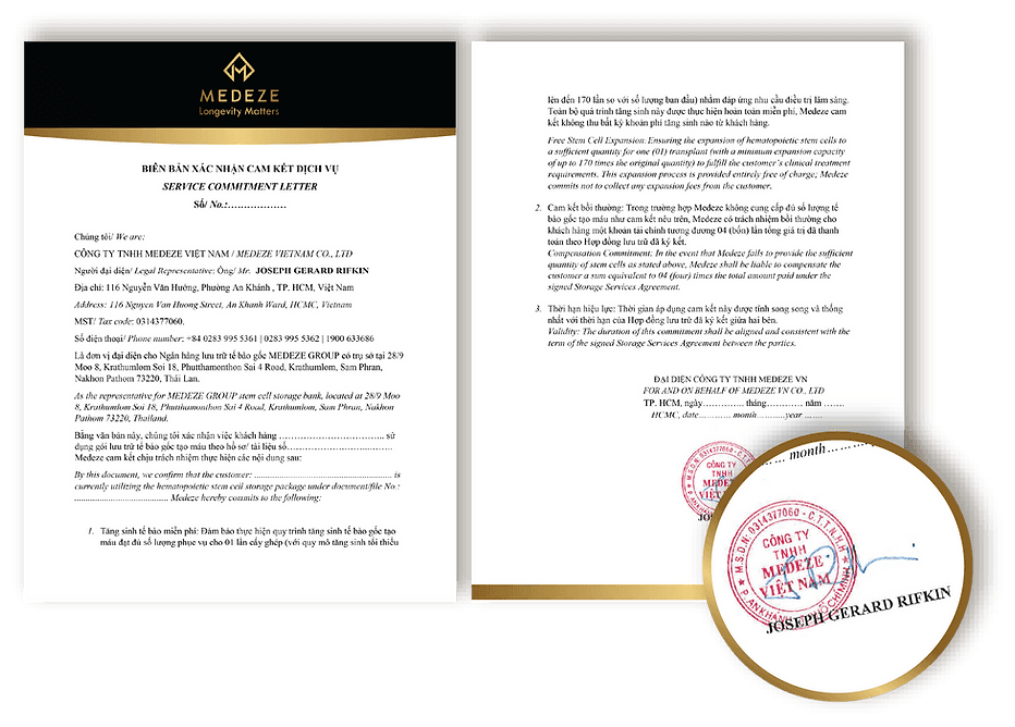 Chứng nhận nghiên cứu Medeze